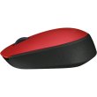 Мишка Logitech M171 Black Red (910-004641)