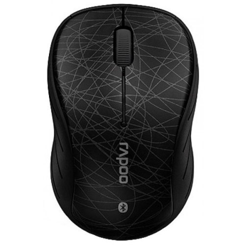 Мишка бездротова, Rapoo 6080 Black, bluetooth, BOX, оптична