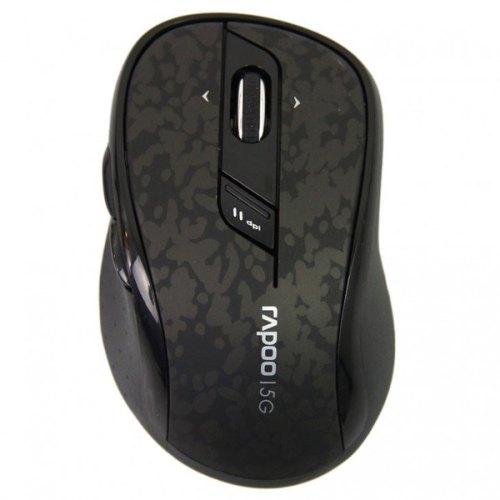 Мишка бездротова, Rapoo 7100p Black, оптична, 1000 dpi, бездротова (радіо), USB-нано, USB, BOX
