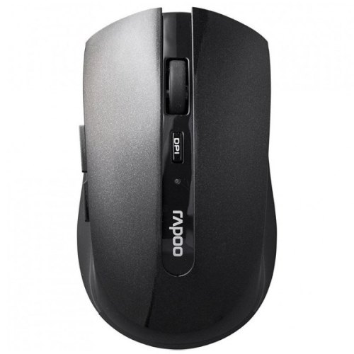 Мишка бездротова, Rapoo 7200p Black, оптична, 1000 dpi, бездротова (радіо), USB-нано, USB, BOX