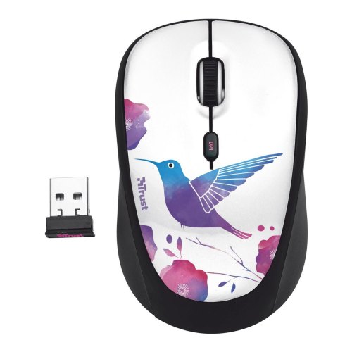 Мишка бездротова, Trust Yvi Wireless Mouse bird (20251)