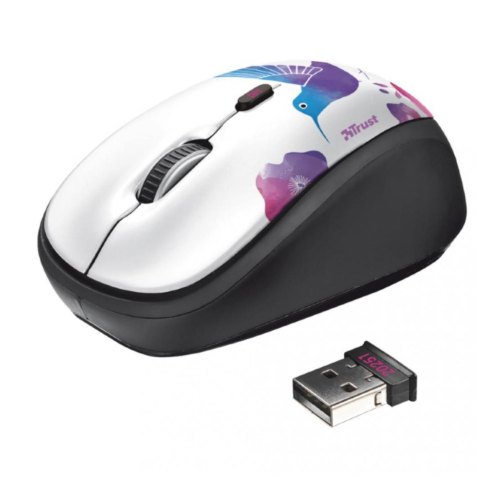 Мишка бездротова, Trust Yvi Wireless Mouse bird (20251)