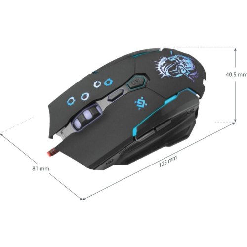 Мишка Defender Killer GM-170L USB Black (52170)