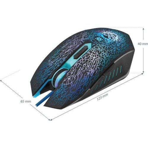 Мишка Defender Shock GM-110L USB Black (52110)