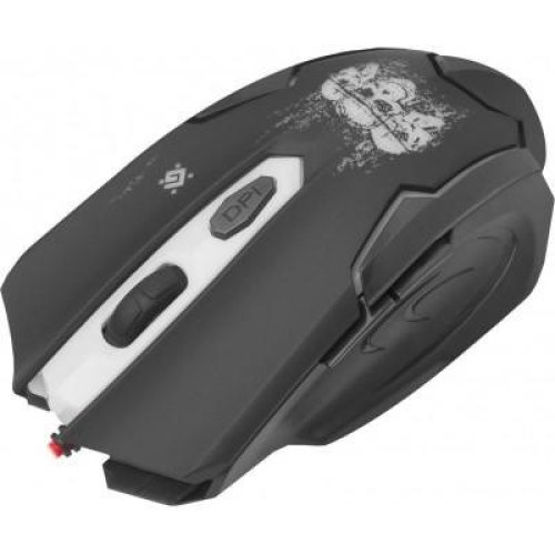 Мишка Defender Skull GM-180L USB Black (52180)