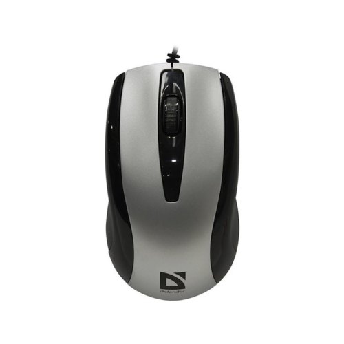 Мишка Defender Optimum MM-140 USB Silver Black (52140)