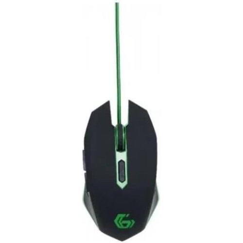 Мишка Gembird MUSG-001-G Black Green