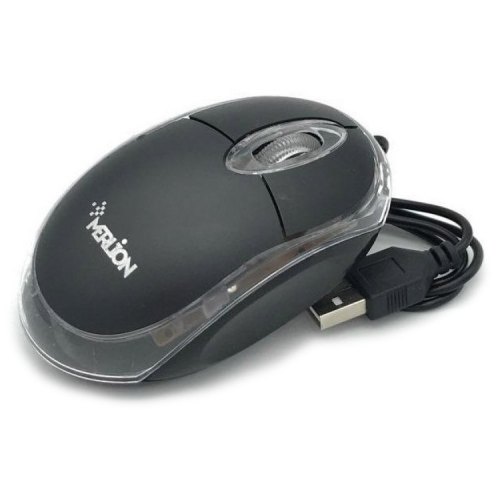 Мишка Merlion MS-Zero USB Black
