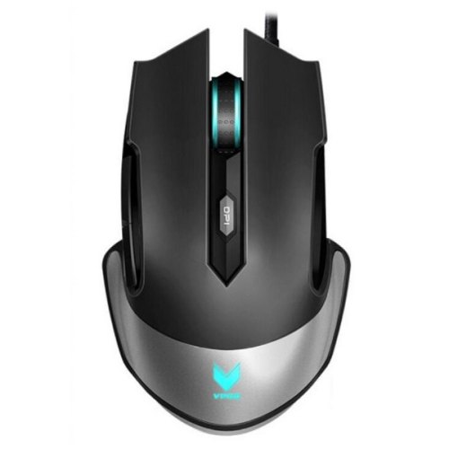 Мишка дротова, Rapoo V310, лазерна, 8200 dpi, ігрова, Black