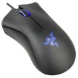 Мишка дротова, Razer Death Adder 3500 (RZ01-01630100-R3R1), ігрова, оптична 4G: 3500dpi, 5кн+1кол, Black з блакитной підсвіткой, RTL