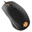 Мишка дротова, SteelSeries Rival 100 USB Black Led Orange (62341), ігрова, оптична 4000cpi, 6кн+1кол, RTL