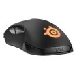 Мишка дротова, SteelSeries Rival 100 USB Black Led Orange (62341), ігрова, оптична 4000cpi, 6кн+1кол, RTL