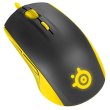 Мишка дротова, SteelSeries Rival 100 USB Proton Yellow (62340), ігрова, оптична 4000cpi, 6кн+1кол,RTL
