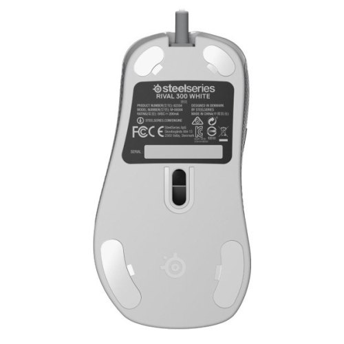 Мишка дротова, SteelSeries Rival 300 white (62354)