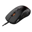 Мишка дротова, SteelSeries Rival 700 USB Black Led Orange (62331), ігрова, OLED-экран данных, оптична 16000dpi, 7кн+1кол, RTL