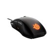Мишка дротова, SteelSeries Rival 700 USB Black Led Orange (62331), ігрова, OLED-экран данных, оптична 16000dpi, 7кн+1кол, RTL