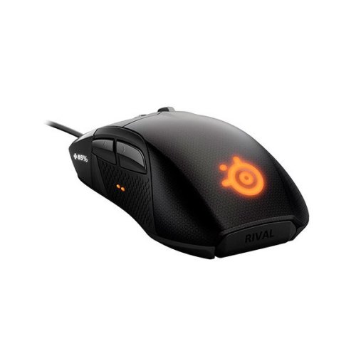 Мишка дротова, SteelSeries Rival 700 USB Black Led Orange (62331), ігрова, OLED-экран данных, оптична 16000dpi, 7кн+1кол, RTL