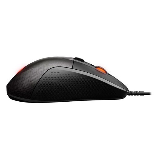 Мишка дротова, SteelSeries Rival 700 USB Black Led Orange (62331), ігрова, OLED-экран данных, оптична 16000dpi, 7кн+1кол, RTL