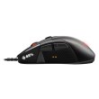 Мишка дротова, SteelSeries Rival 700 USB Black Led Orange (62331), ігрова, OLED-экран данных, оптична 16000dpi, 7кн+1кол, RTL