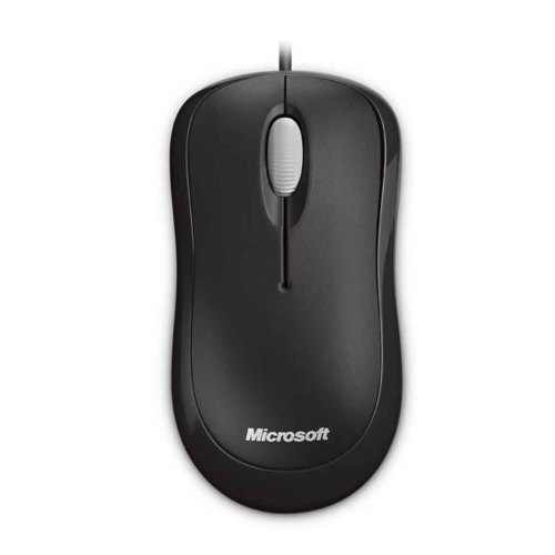 Мишка Microsoft Basic Black (4YH-00007)