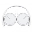 Навушники дротові з мікрофоном, Sony MDR-ZX110AP White