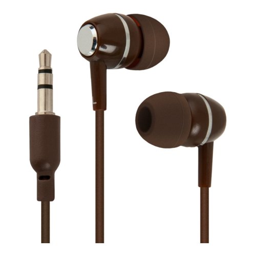 Навушники дротові, вакуумні, Defender CoffeeBERRY Brown (63242)