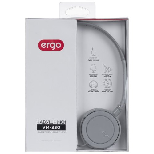 Гарнітура Ergo VM-330 Grey