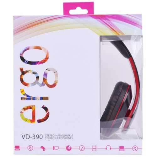 Навушники Ergo VD-390 Red