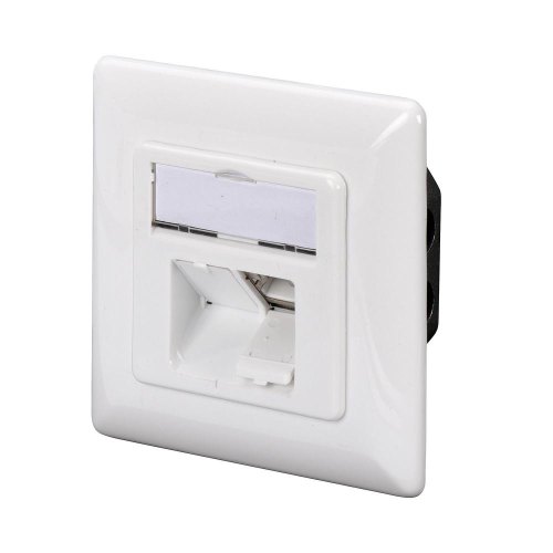 Настінна розетка DIGITUS Cat. 5e,2xRJ45,8P8C, для прихованої проводки
