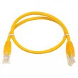 Патч-корд Atcom (12156) 0.5м UTP RJ45 Cat.6e мідь 1 ГБ/с жовтий