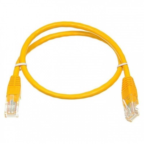 Патч-корд Atcom (12156) 0.5м UTP RJ45 Cat.6e мідь 1 ГБ/с жовтий