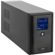 ПБЖ, 625VA, LogicPower LPM-UL625VA (LP4978), LCD дисплей, USB интерфес, line interractive, 437вт, батарея 2x 12V 7,5Ah, чорний