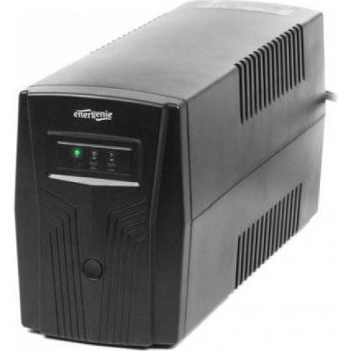 ПБЖ, 650VA, EnerGenie (EG-UPS-B650), AVR, 390вт, батарея 12В/7Ач, чорний, 100x280x140мм