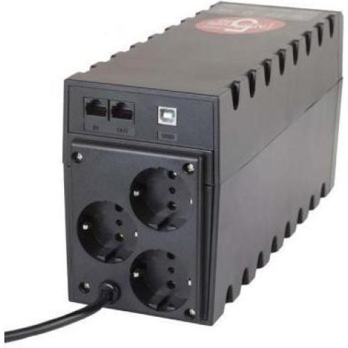ПБЖ, Powercom, RPT-800AP SCHUKO Powercom  800VA/480W line-interactive USB 3*Schuko