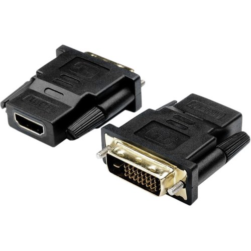 Перехідник HDMI (мама) to DVI (папа), Atcom, 24pin, чорний