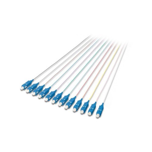Пігтейл DIGITUS LC/UPC сімплекс OS1 9/125, 2м,12 шт.