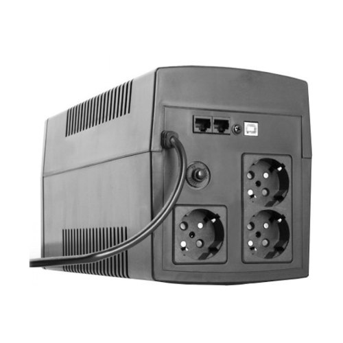 Пристрій безперебійного живлення East EA-1000U, лінейний, інтерактивний, AVR, 3xSchuko, USB (05900008)