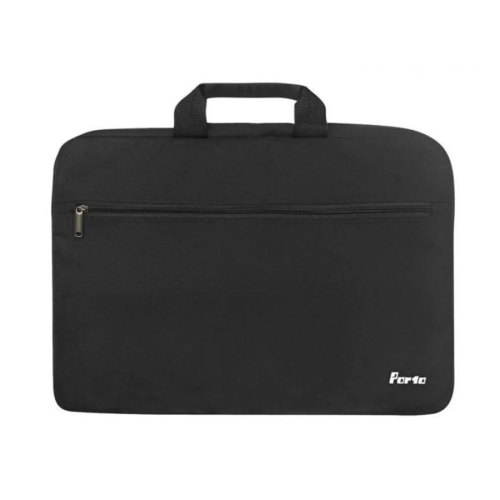 Сумка для ноутбука 17.3, Porto Black (PN17BK), нейлон, чорний