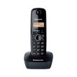 Телефон DECT Panasonic KX-TG1611UAH Black Gray, монохромний, поліфонія, Автовизначник номера, CallerID, 50 номерів, набір на трубці