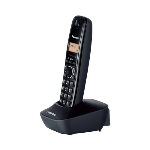 Телефон DECT Panasonic KX-TG1611UAH Black Gray, монохромний, поліфонія, Автовизначник номера, CallerID, 50 номерів, набір на трубці