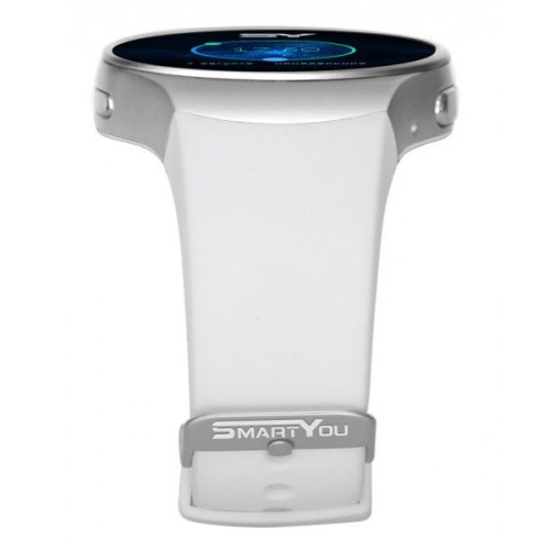 Смарт-годинник SmartYou S1 Silver/White (1.33 IPS 240*240, MTK2502, 64 МБ/ 128 МБ, Bt 4.0, Android и iOS, 350 mAh)