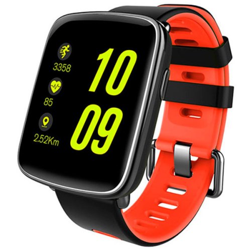 Смарт-годинник SmartYou X1 Sport Black/Red (1.54'' HD 240x240, MTK2502, 32МБ/ 32МБ,BT4.0, Android и IOS, 350 mAh)