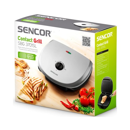 Бутербродниця Sencor SBG3701SL