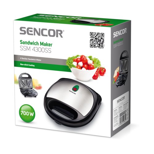 Бутербродниця Sencor SSM4300SS