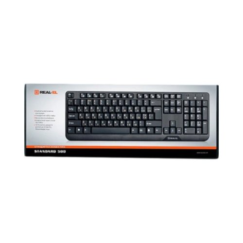 Клавіатура REAL-EL 500 Standard (EL123100010)