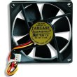 Кулер для корпусу, Gembird FANCASE 80х80мм, 3-pin mini роз'єм