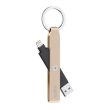 Кабель-брелок BELKIN USB 2.0 Lightning charge KEYCHAIN cable, Gold