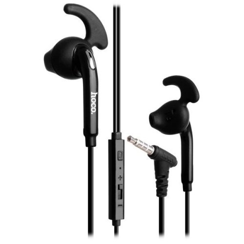 Гарнітура дротова Hoco M6 Sport, black