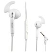 Навушники з мікрофоном (гарнітура), Hoco M6 Sport, white