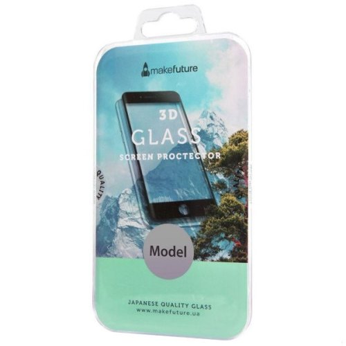 Захисне скло  MakeFuture 3D для Apple iPhone X/Xs/11 Pro White